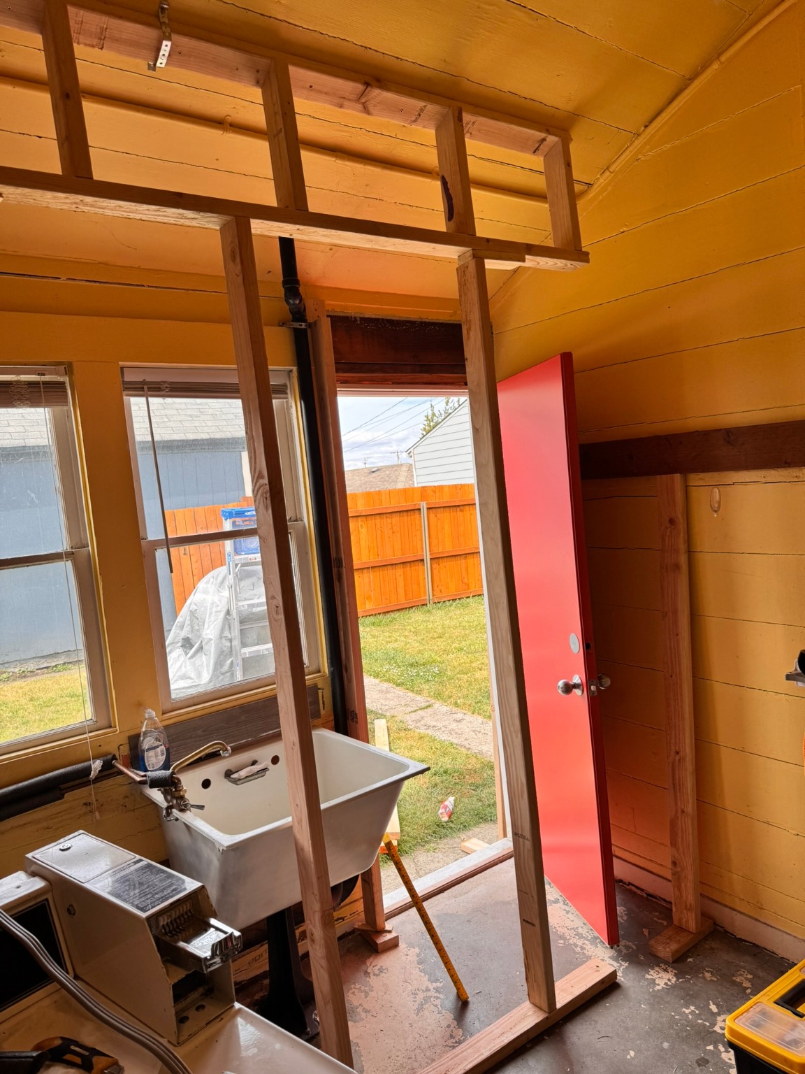 Temporary structure support